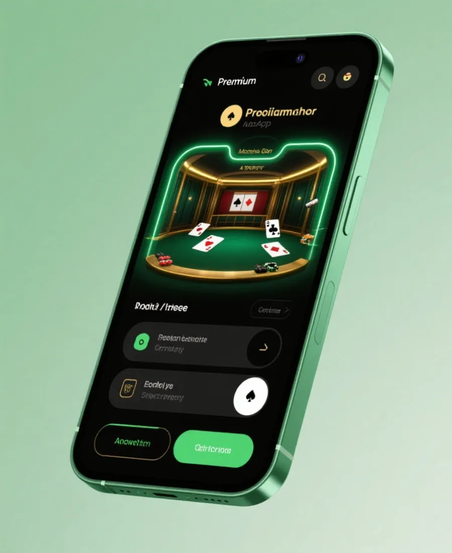 德州棋牌 App 界面展示